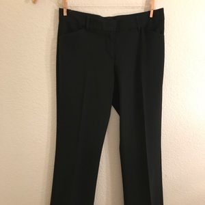 Express black pleated slacks